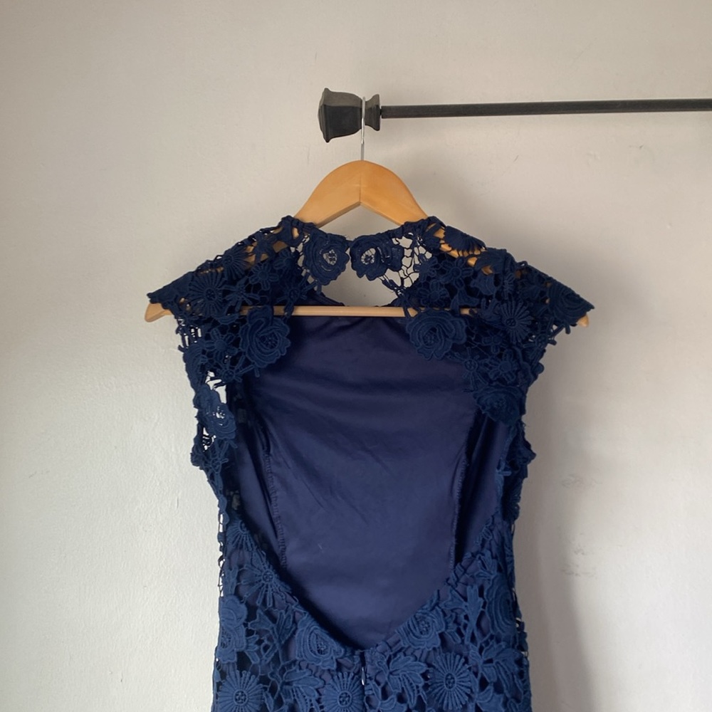 Lulu’s XS Lulu’s XS Romance Language Lace Dress - Picture 9 of 13